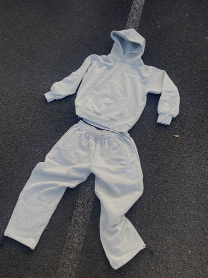 Grey "GODPROTECTED' Hoodie
