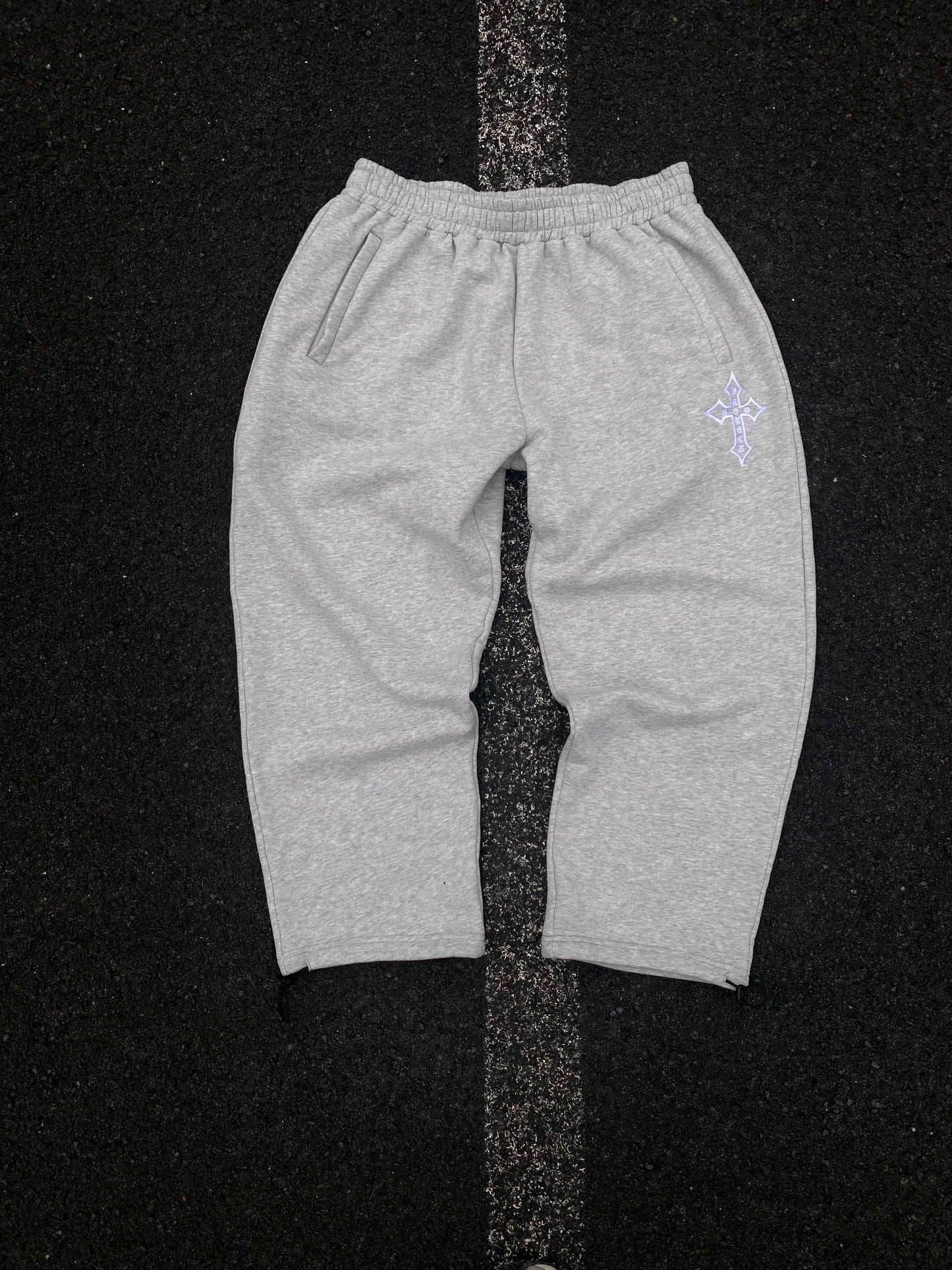 Grey ''GODPROTECTED'' Baggy Sweatpants