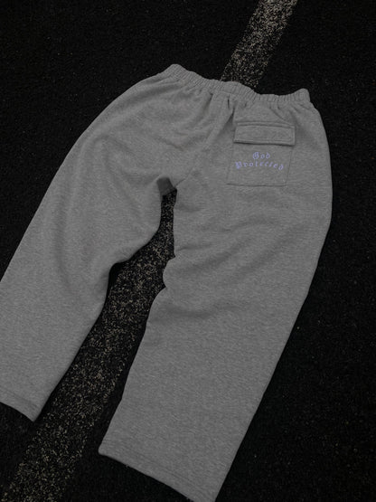 Grey ''GODPROTECTED'' Baggy Sweatpants